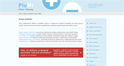 Desktop Screenshot of domaci-spotrebice.plumi.cz